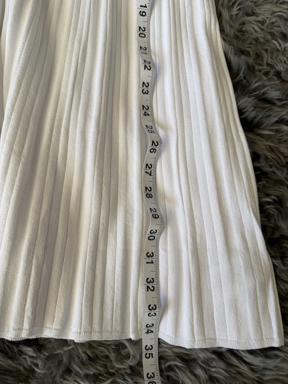 Michael Kors White Midi Polo Dress with Black Trim - Picture 5 of 6